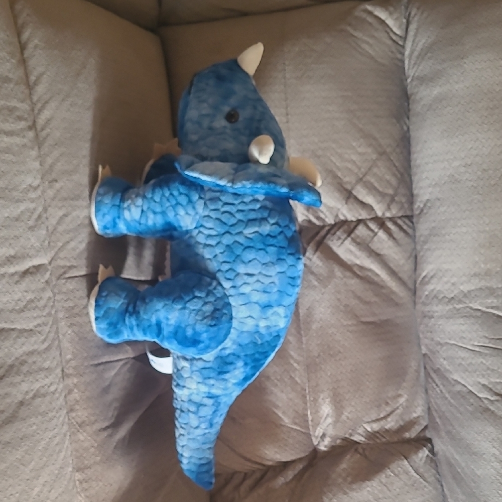Blue Dinosaur Stuffed Animal